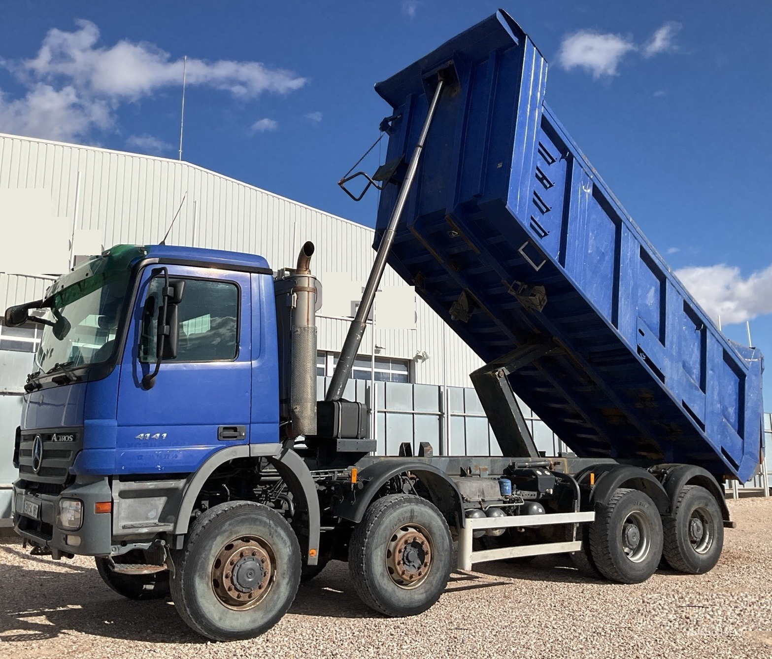 Mercedes-Benz Actros 4141 K — Benne 8x4
